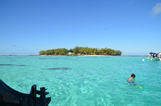 Snorkeling at Ile des deux cocos, Mauritius
