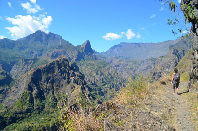 Randonnée Mafate par la Canalisation des orangers ile de la réunion