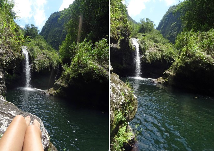 2ème bassin Cascade Blanche Salazie