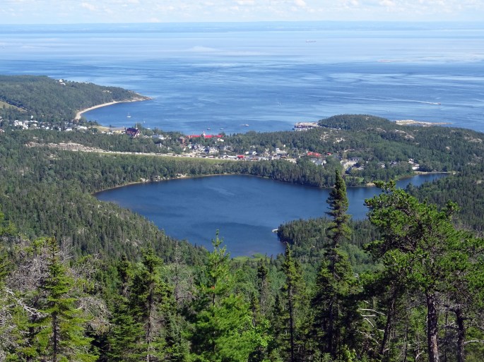 Tadoussac Canada Québec parc national du fjord de Sagnenay sentier du fjord randonnée