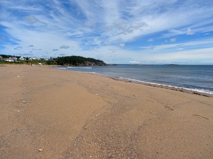 Plage Québec Itinéraire Road trip tour de la Gaspésie Canada anse aux ilots