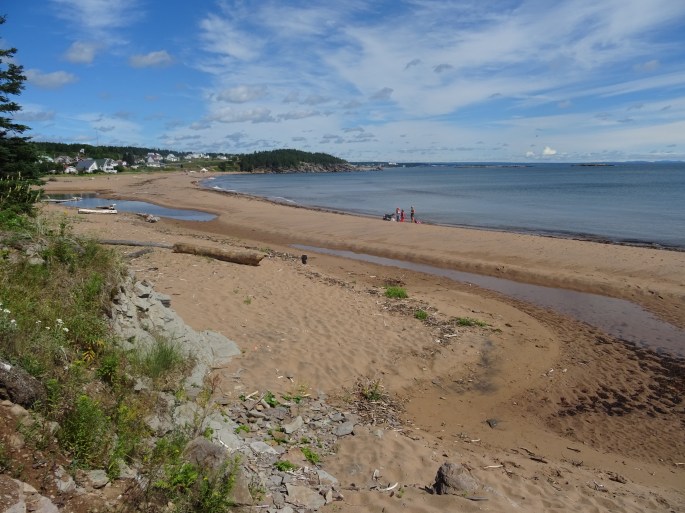 Plage Québec Itinéraire Road trip tour de la Gaspésie Canada anse à fullum