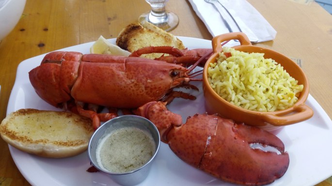 Homard Gaspésie Café Champêtre Canada Québec food