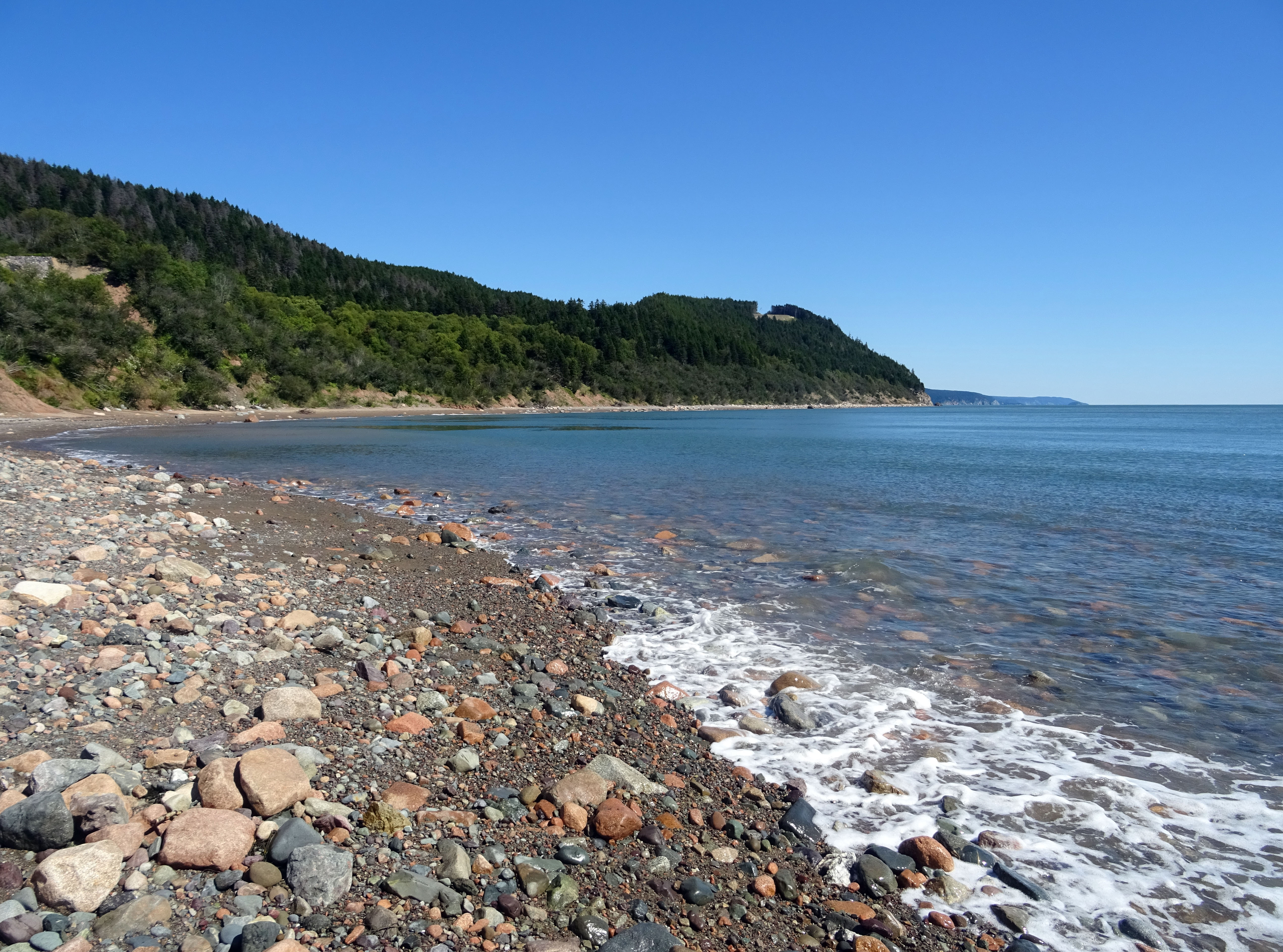 Long Beach Fundy trail plage nouveau brunswick voyage Canada road trip