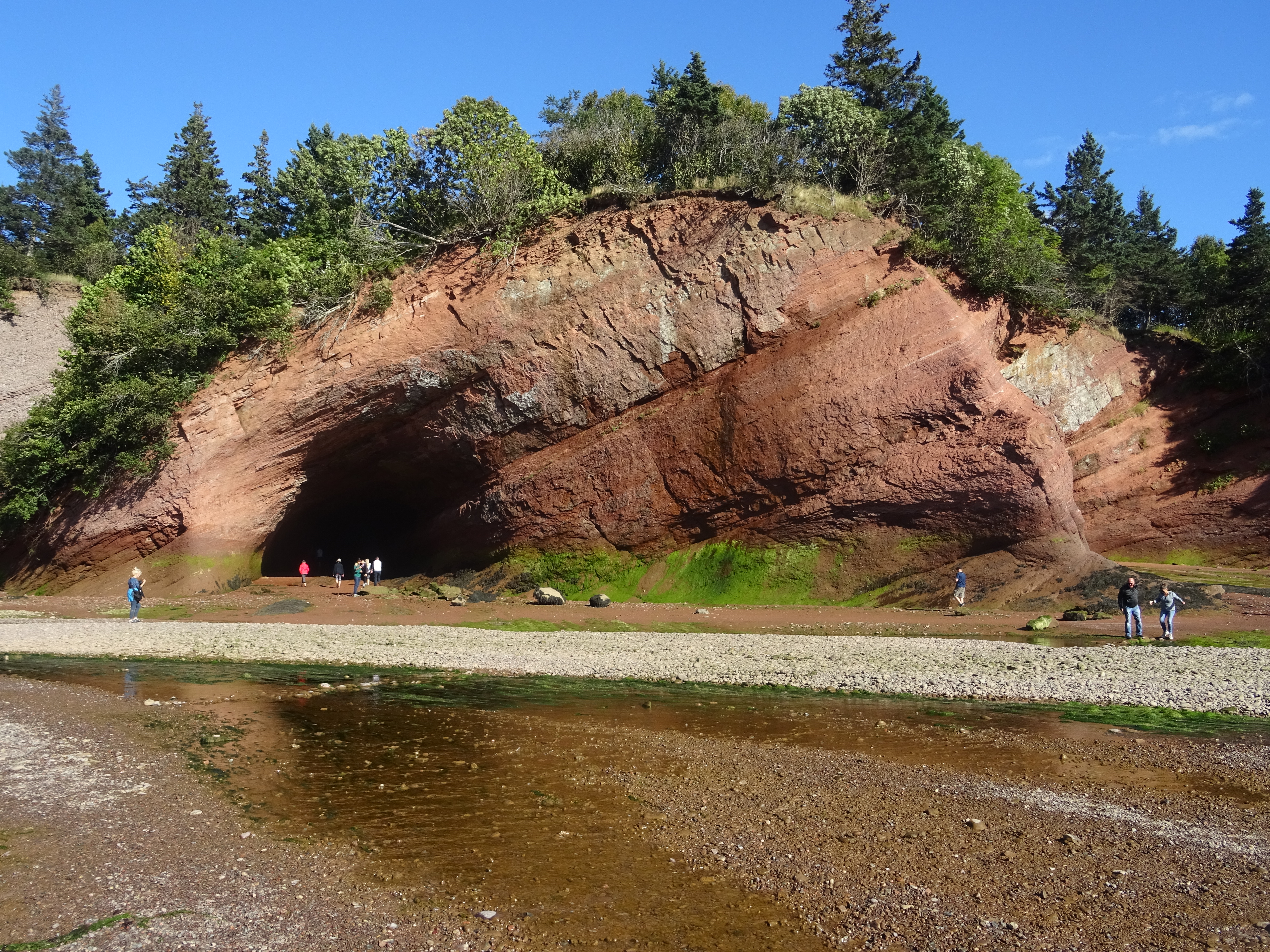 Grotte St-Martin Nouveau brunswick Canada road trip
