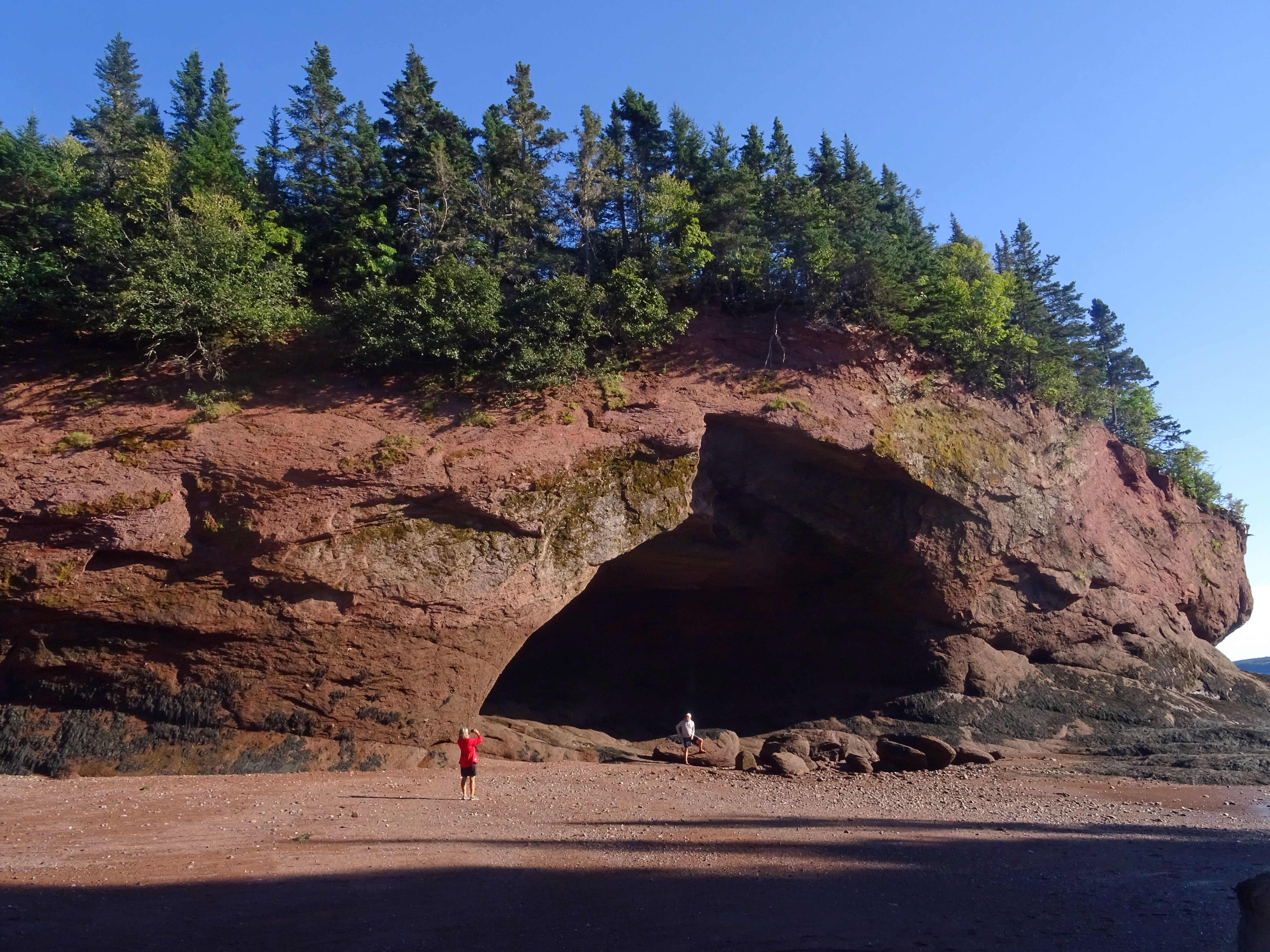 Grotte St-Martin Nouveau brunswick Canada road trip
