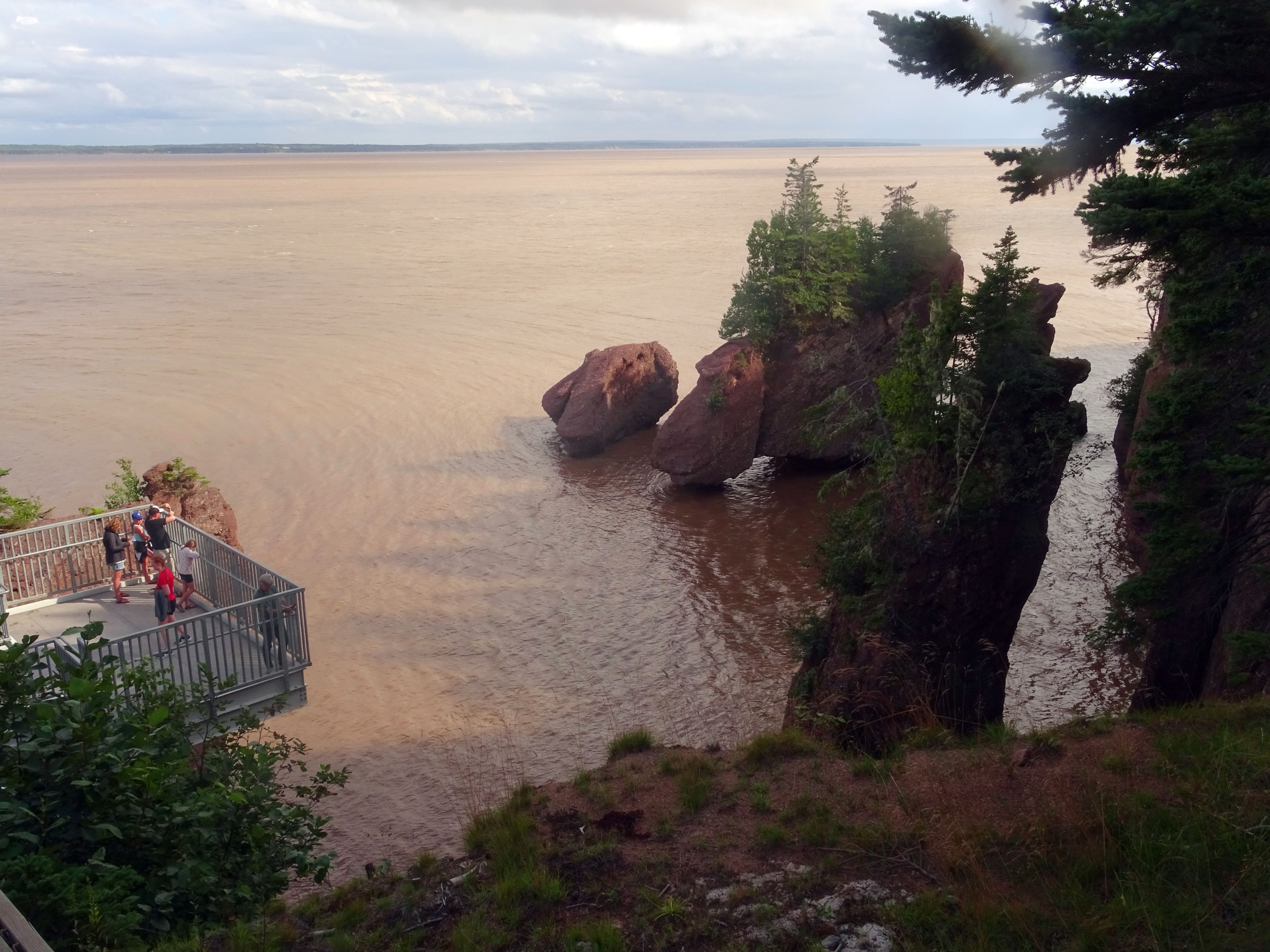 canada nouveau brunswick hopewell rocks