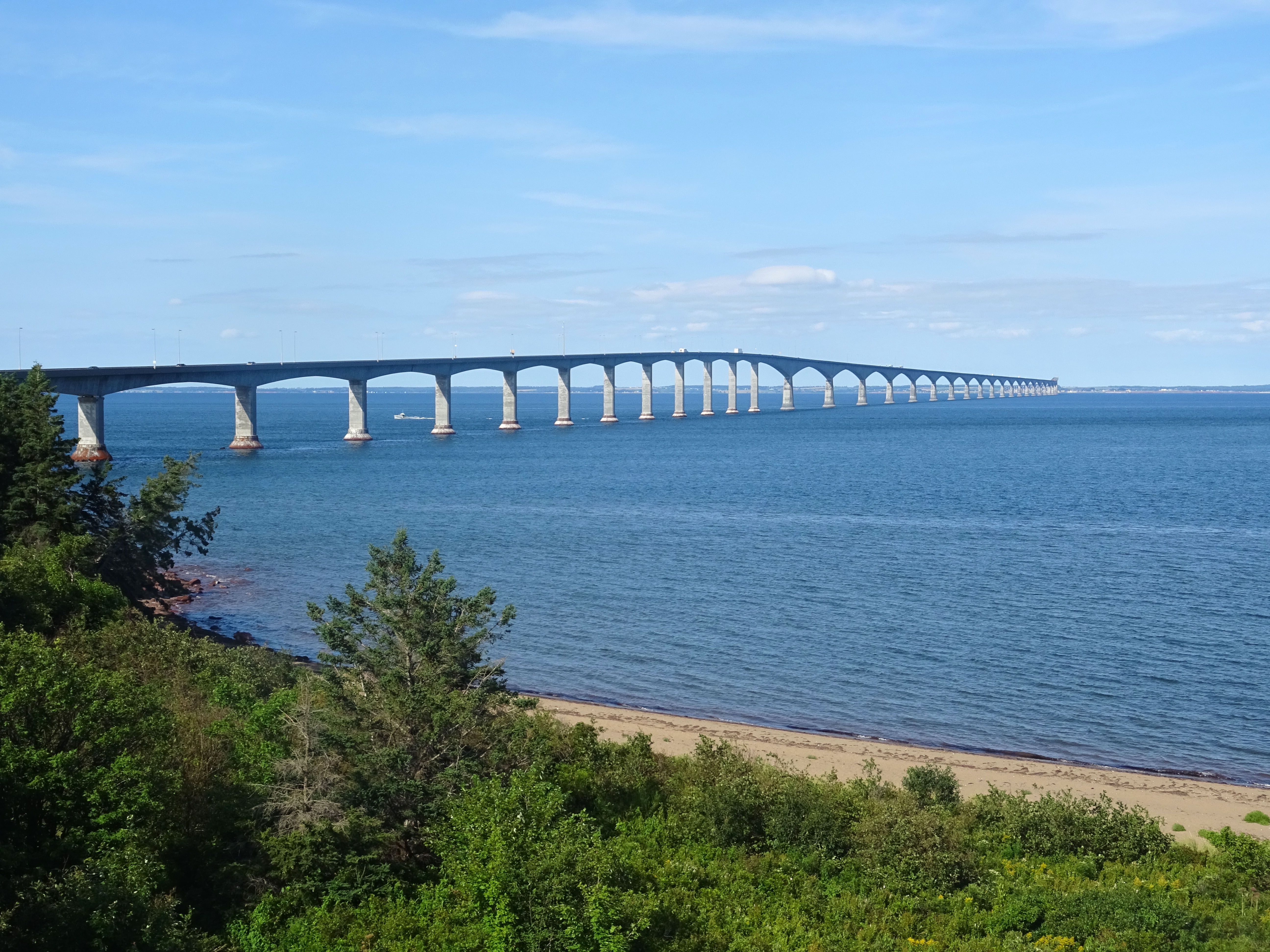 Pont de la Confédération Ile du Prince édouard Canada road trip itinéraire