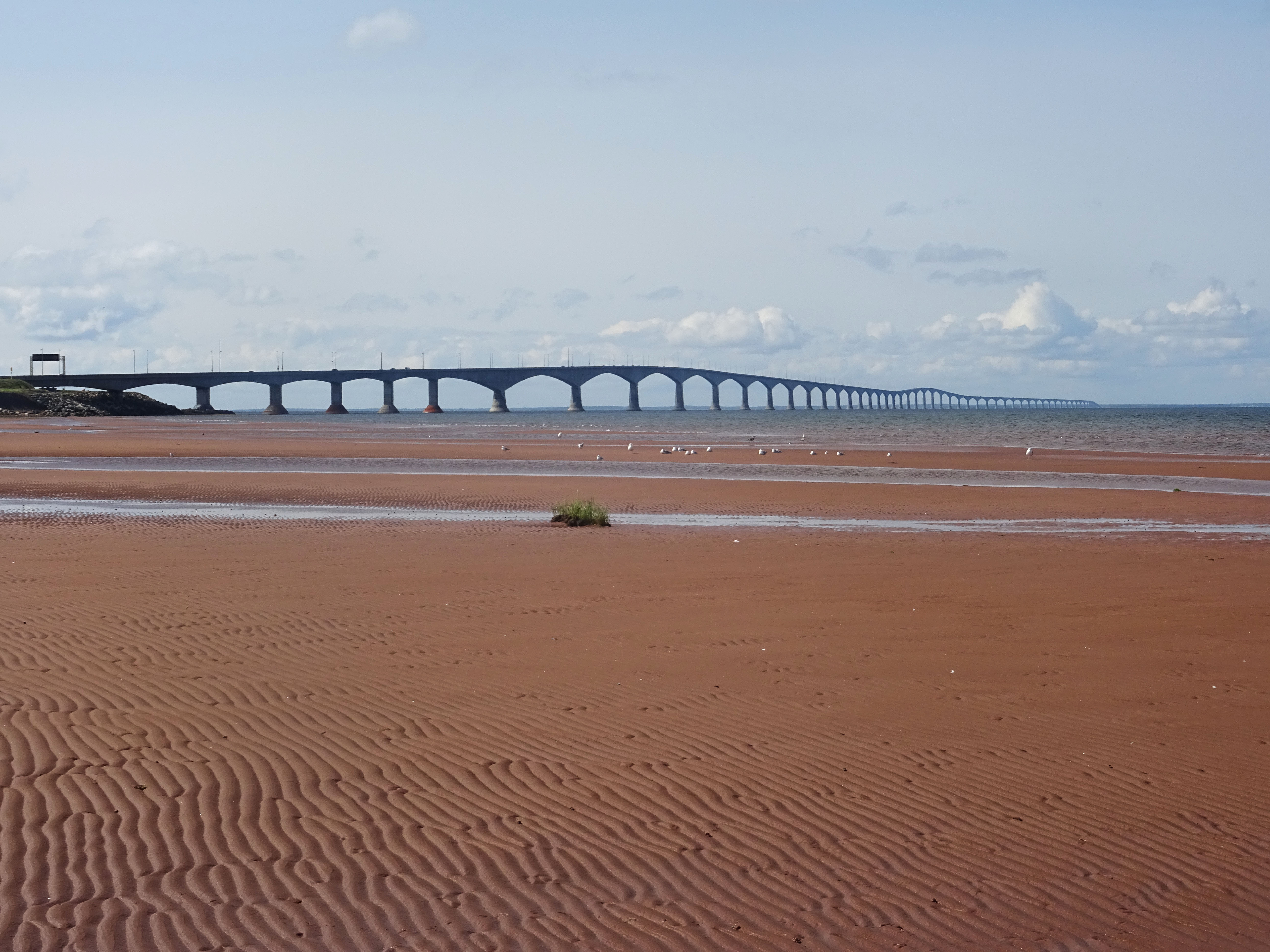 Plage canada ile du prince edouard pont de la confédération road trip itinéraire