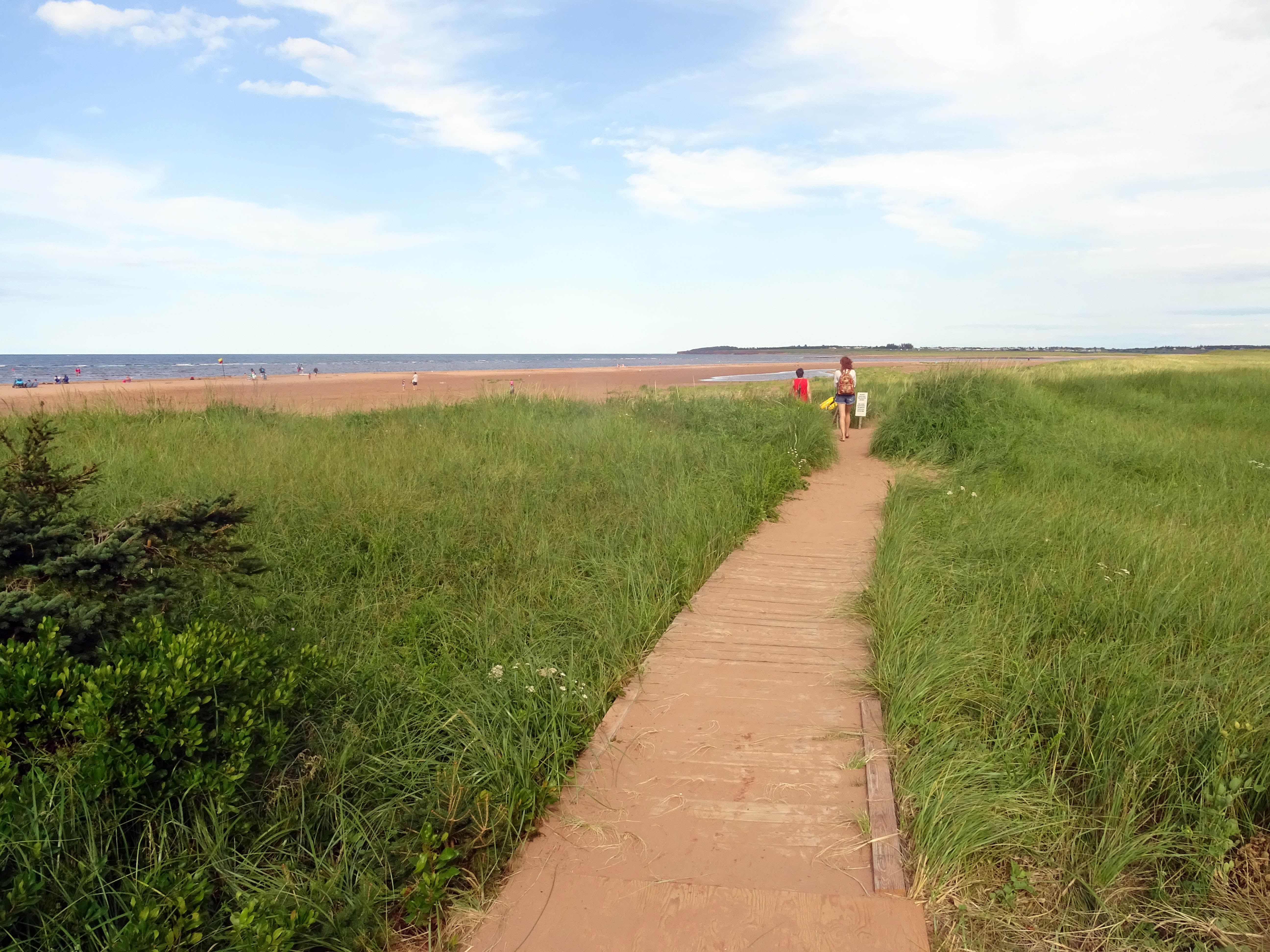 Plage Canada Ile du prince edouard en été Cabot Provincial park road trip itinéraire