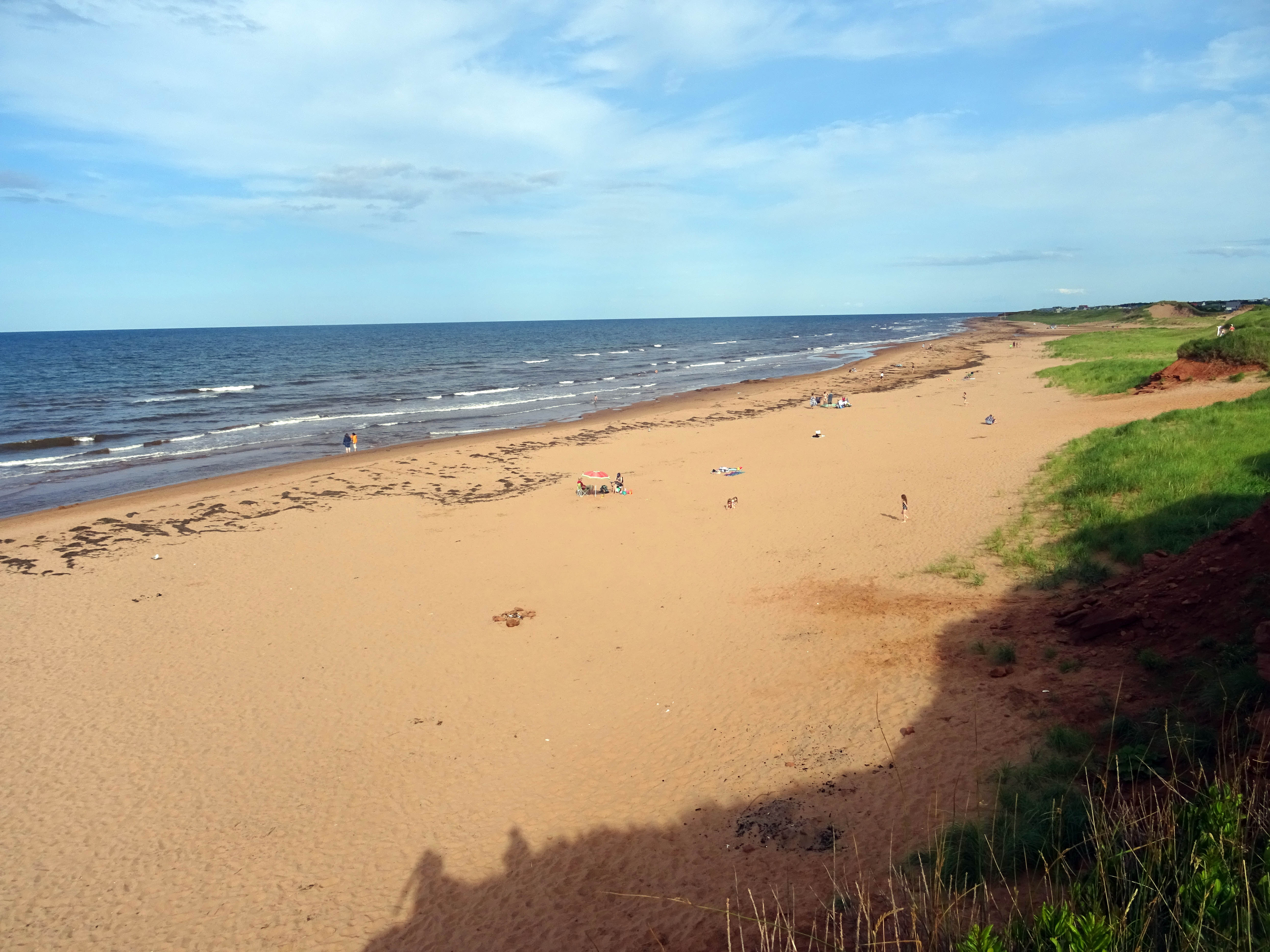 Plage Canada Ile du Prince edouard en été Thunder cove beach road trip itinéraire