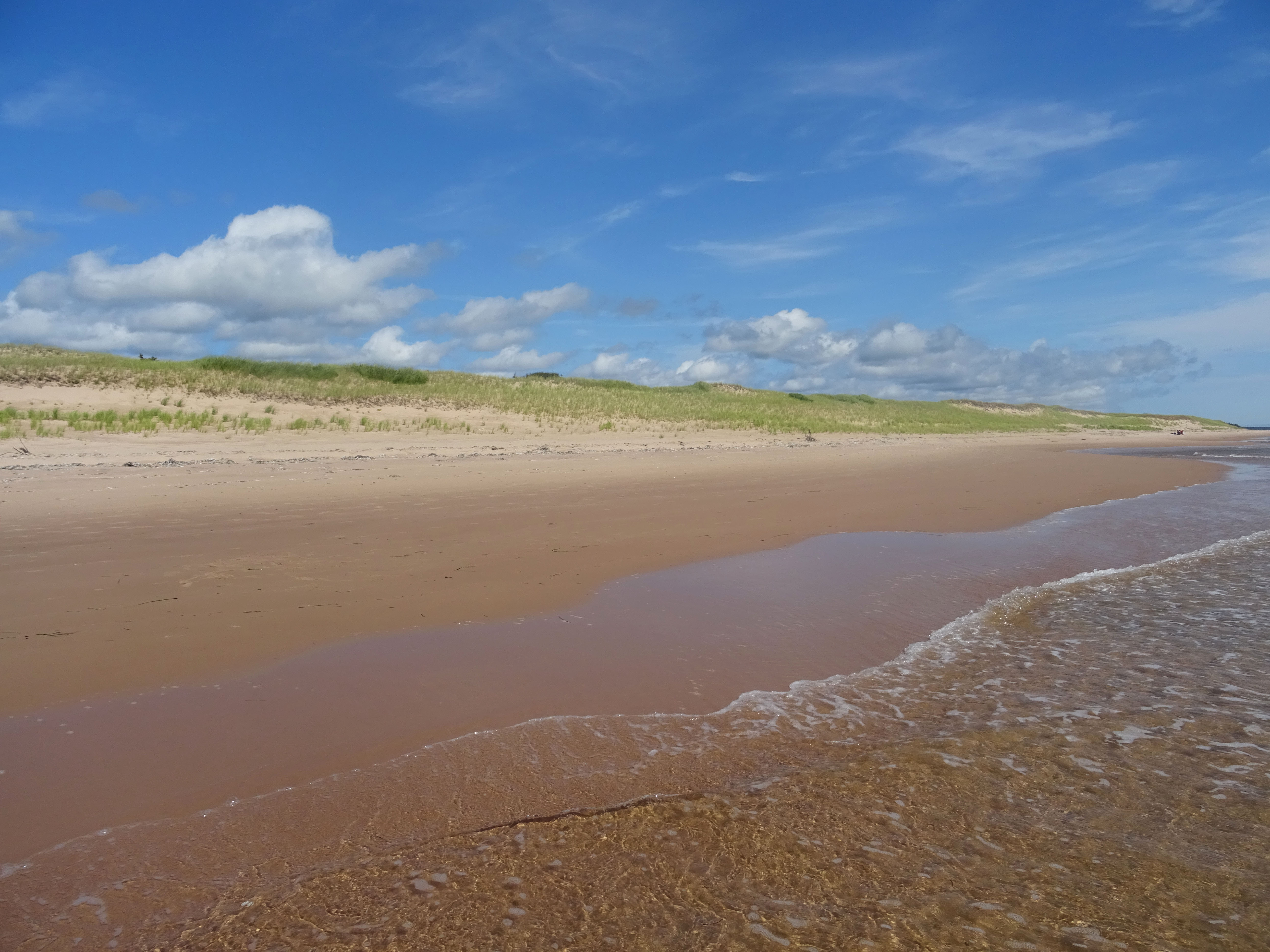 Plage Canada ile du prince edouard Basin head provincial park itinéraire road trip est canadien en été