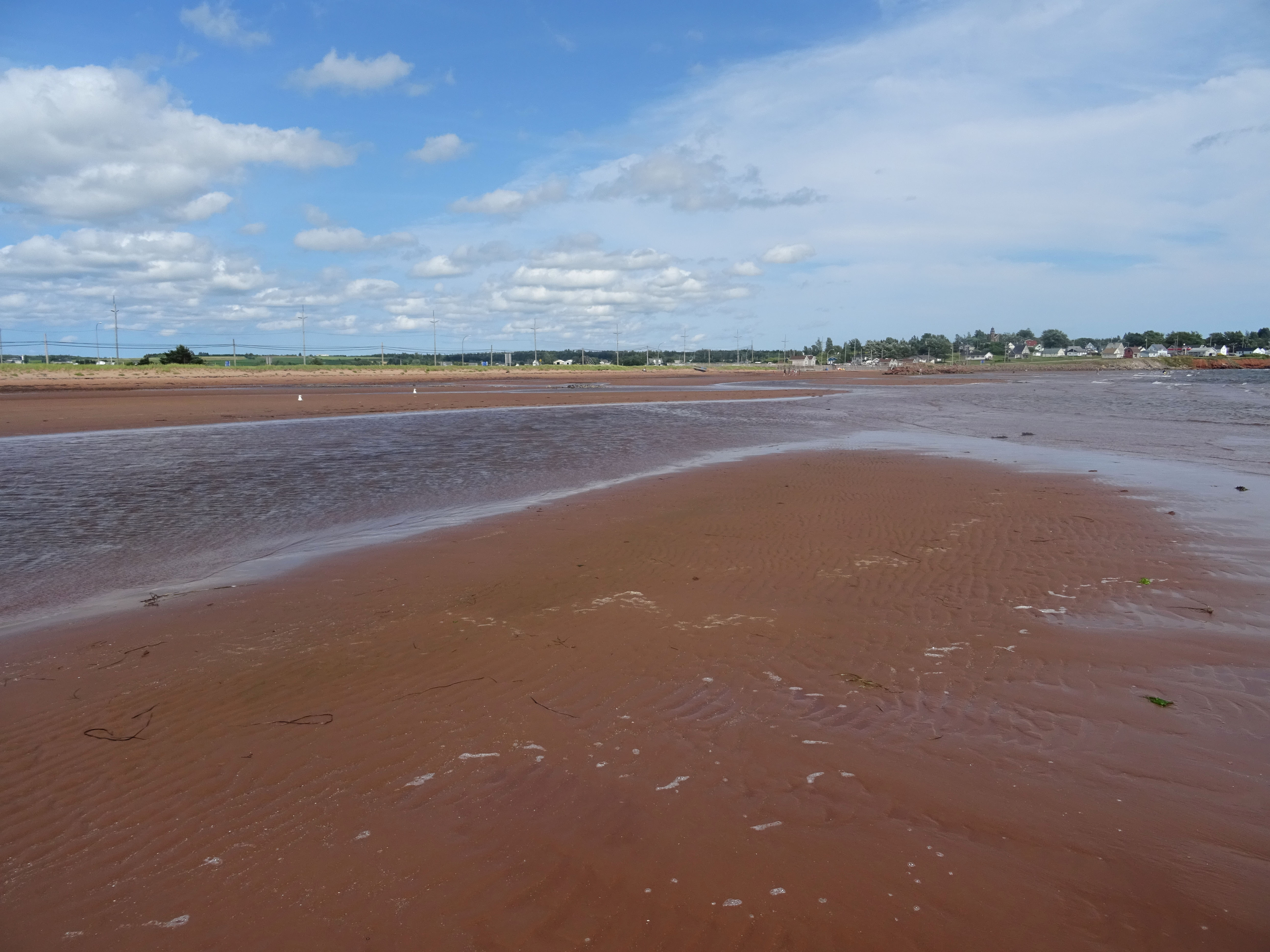 Plage Canada ile du prince edouard Souris itinéraire road trip est canadien en été