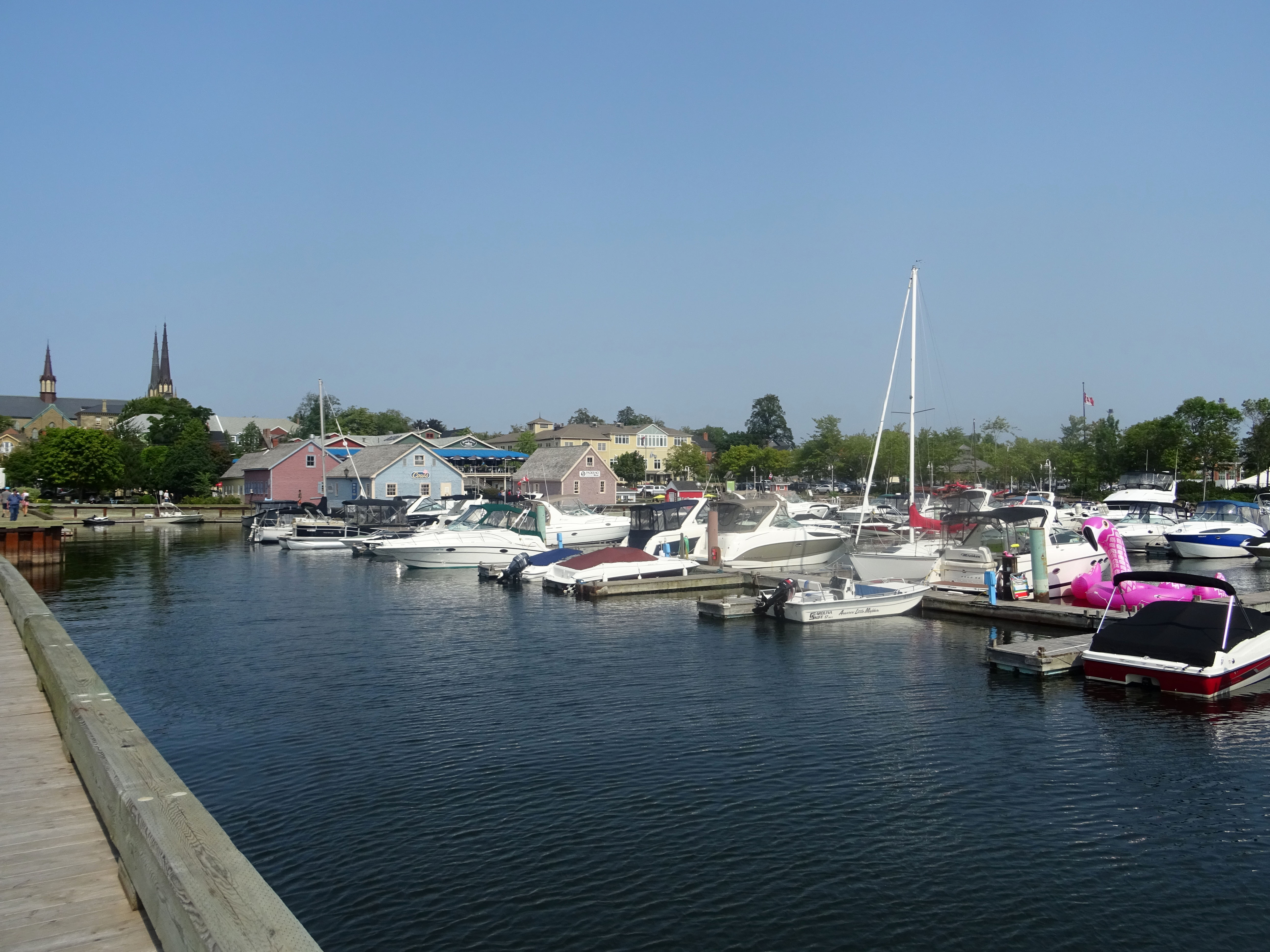 Le Port de Charlottetown Victoria park ile du prince edouard Canada road trip itinéraire est canadien en été