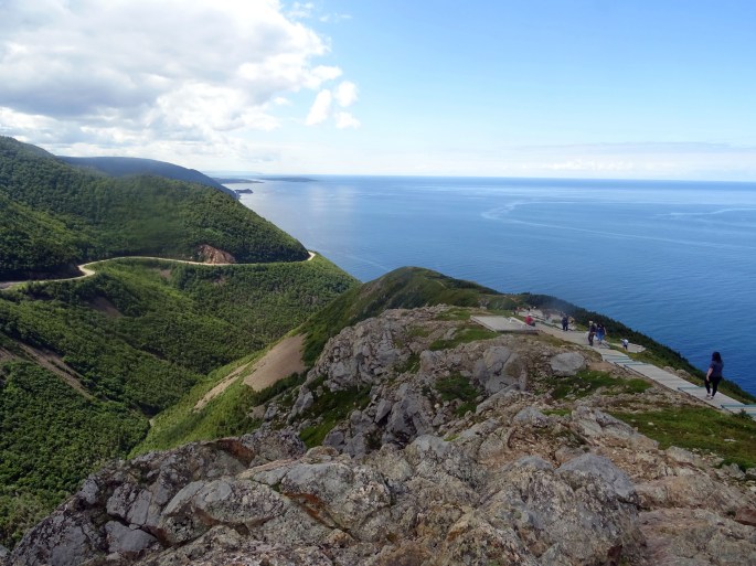 Cabot trail Skyline Trail Parc national du Cap Breton Nouvelle écosse itinéraire road trip est canadien randonnée