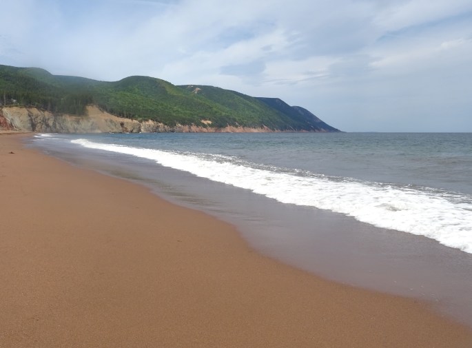 Sugar loaf Cabot landing provincial park Cap Breton Nouvelle écosse plage itinéraire road trip est canadien