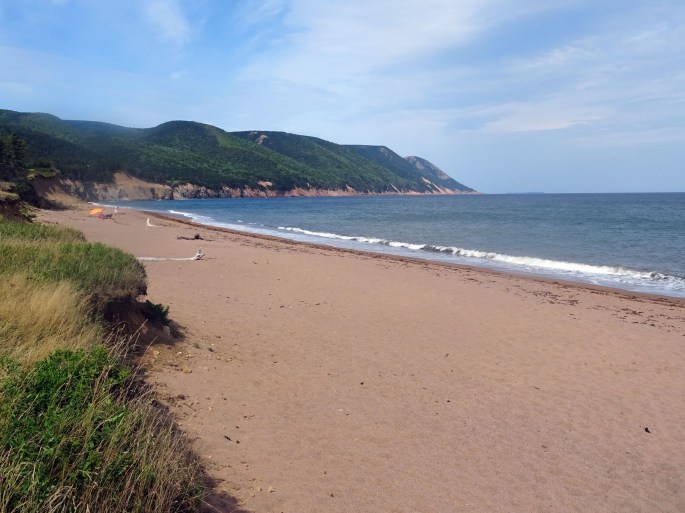 Sugar loaf Cabot landing provincial park Cap Breton Nouvelle écosse plage itinéraire road trip est canadie