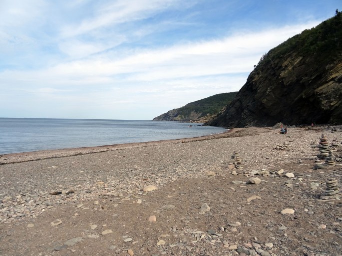 Meat Cove Cap Breton Nouvelle écosse plage itinéraire road trip est canadien