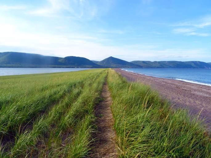 Polletts Cove plage Cap Breton Nouvelle écosse itinéraire road trip est canadien
