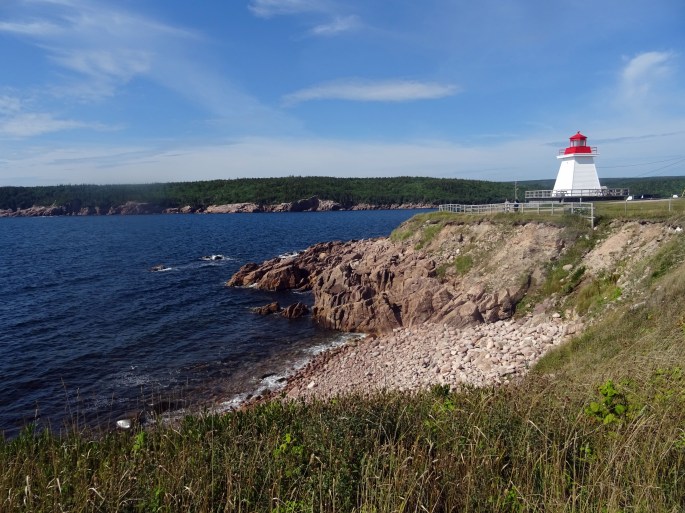 Neils Harbour phare  Cap Breton Nouvelle écosse itinéraire road trip est canadien