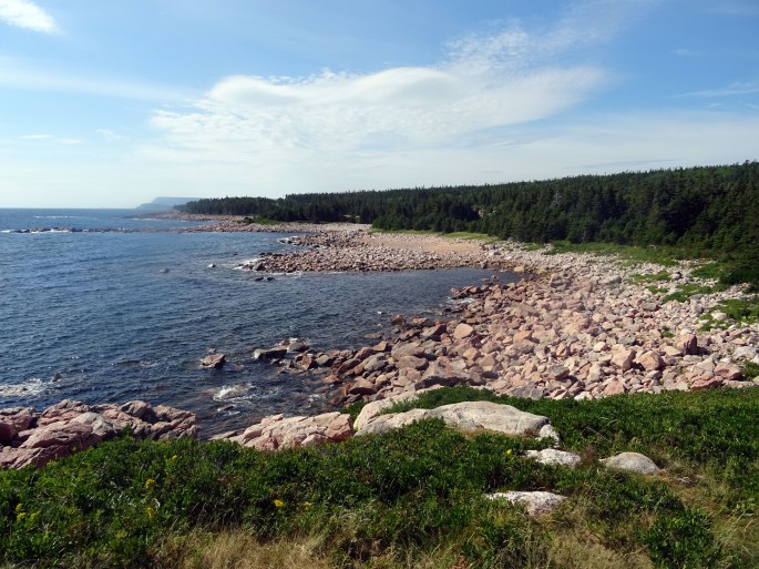 Point de vue Green Cove Parc national du Cap Breton Nouvelle Ecosse Cabot trail itinéraire road trip est canadien