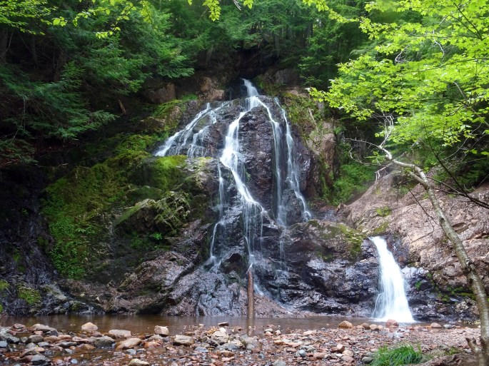Cascade Wentworth falls Nouvelle écosse itinéraire road trip est canadien