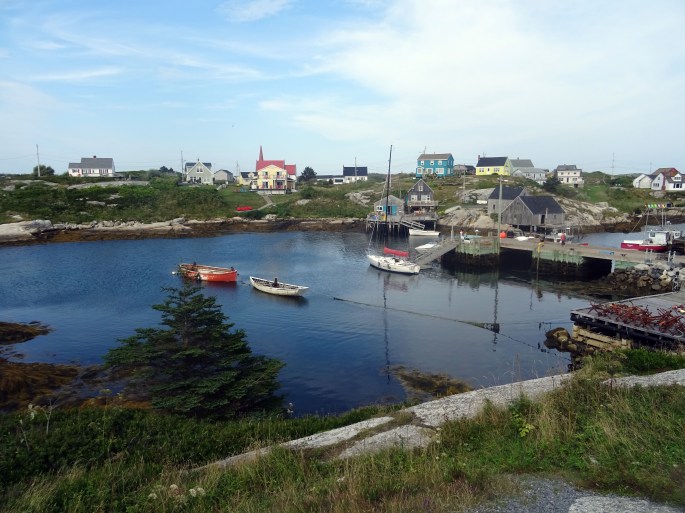 village Peggy's Cove Nouvelle Ecosse itinéraire road trip est canadien
