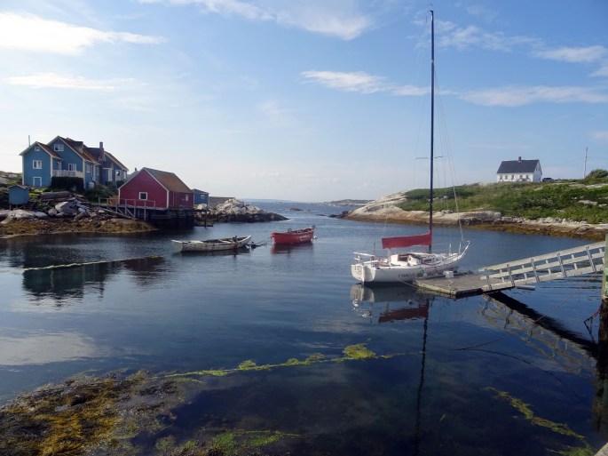 Village Peggy's Cove Nouvelle Ecosse itinéraire road trip est canadien