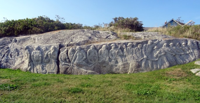 Peggy's Cove William.E deGarthe Memorial Monument Itinéraire road tip est canadien Nouvelle écosse