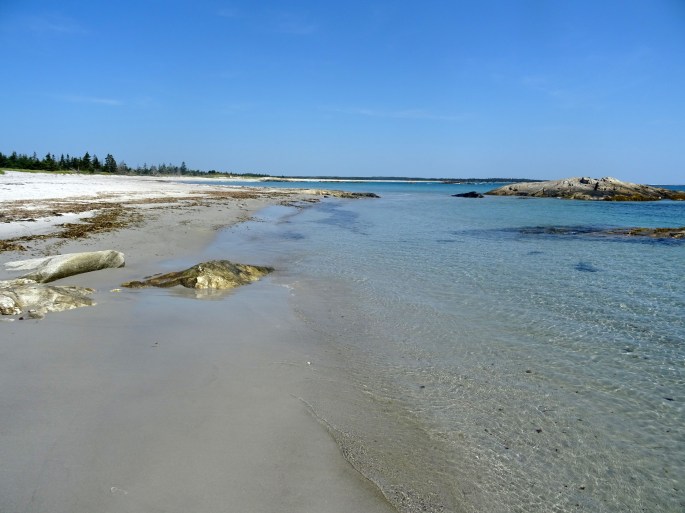 Belle plage Canada Nouvelle écosse Parc national de kejimkujik itinéraire road trip est canadien