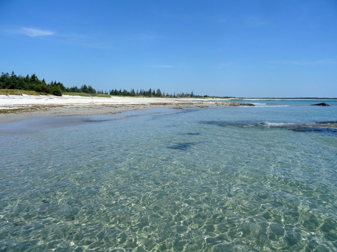 Belle plage Canada Nouvelle écosse Parc national de kejimkujik itinéraire road trip est canadien