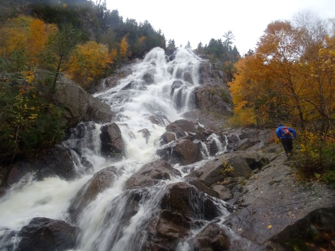 Chute Delaney, Cascade à proximité de Québec city, Vallée Bras du Nord Canada