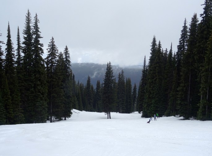 Ski au Silverstar Mountain, Vernon, Colombie Britannique, Canada