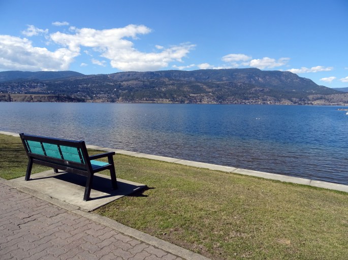 City Park Kelowna Vallée d'Okanagan en été
