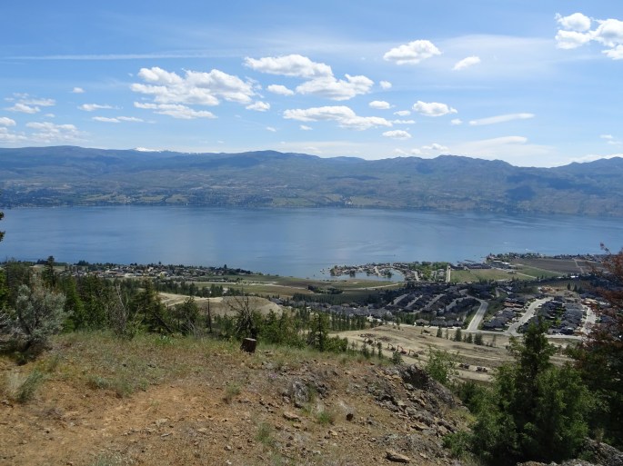 Randonnée Kelowna Mont Boucherie Vallée d'okanagan, Canada