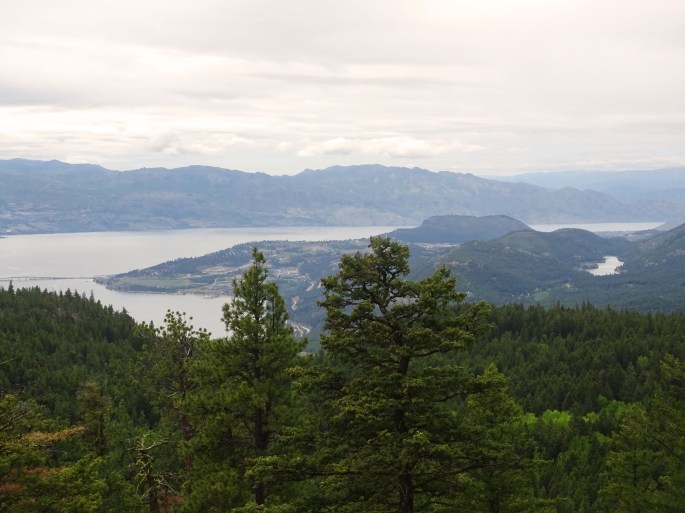 Randonnée Kelowna, Okanagan valley, Canada