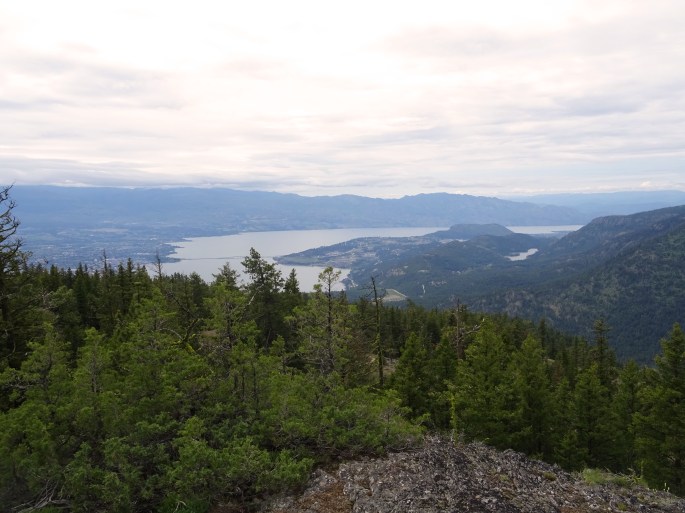 Randonnée Blue grouse mountain Kelowna, Okanagan valley, Colombie britannique Canada