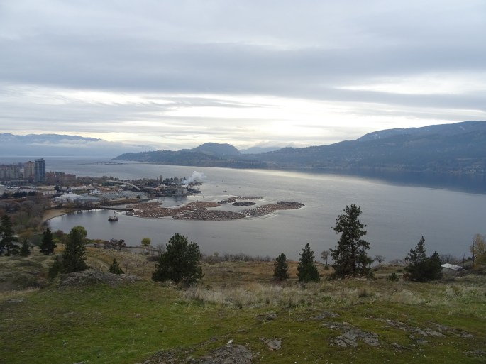 Randonnée knox mountain Kelowna, Vallée d'Okanagan Canada British Columbia