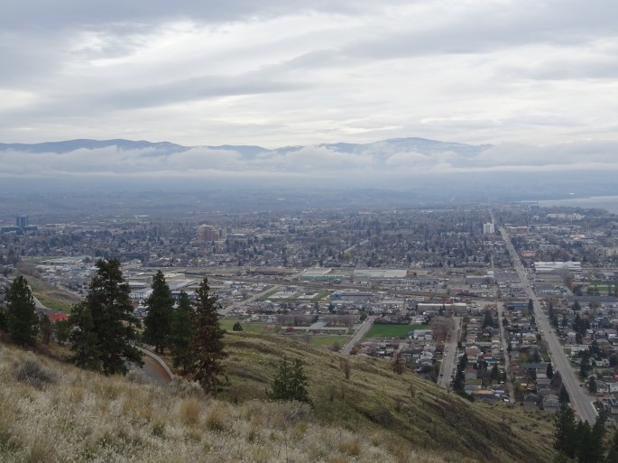 Randonnée knox mountain Kelowna, Vallée d'Okanagan Canada British Columbia