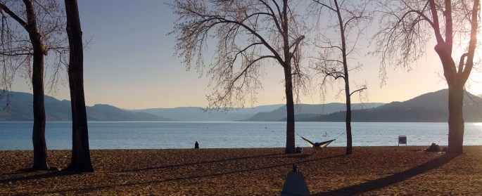 Plage au Canada, Kelowna, Vallée d'Okanagan