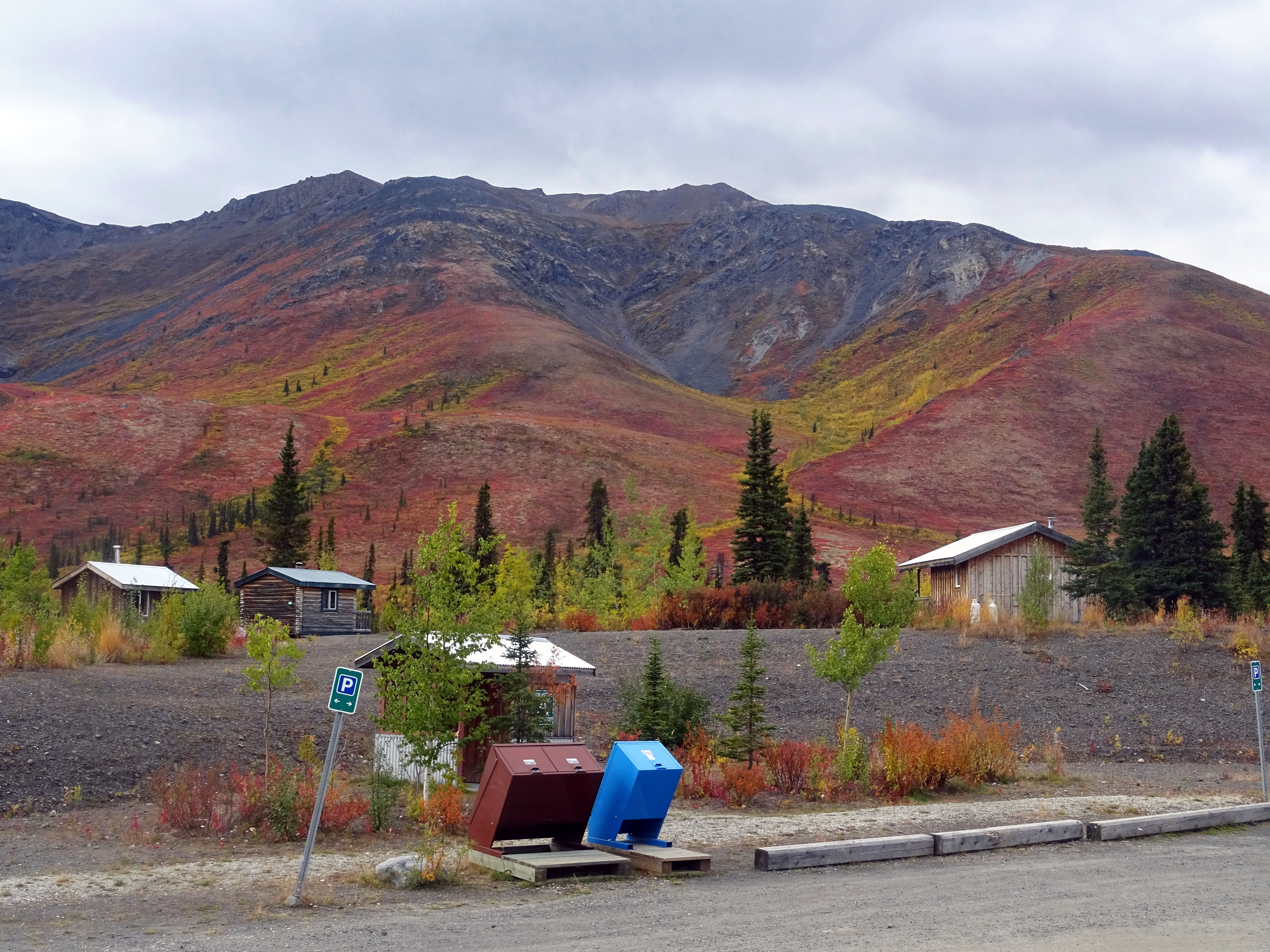 Automne au parc territorial de Tombstone, Yukon, Dempster highway