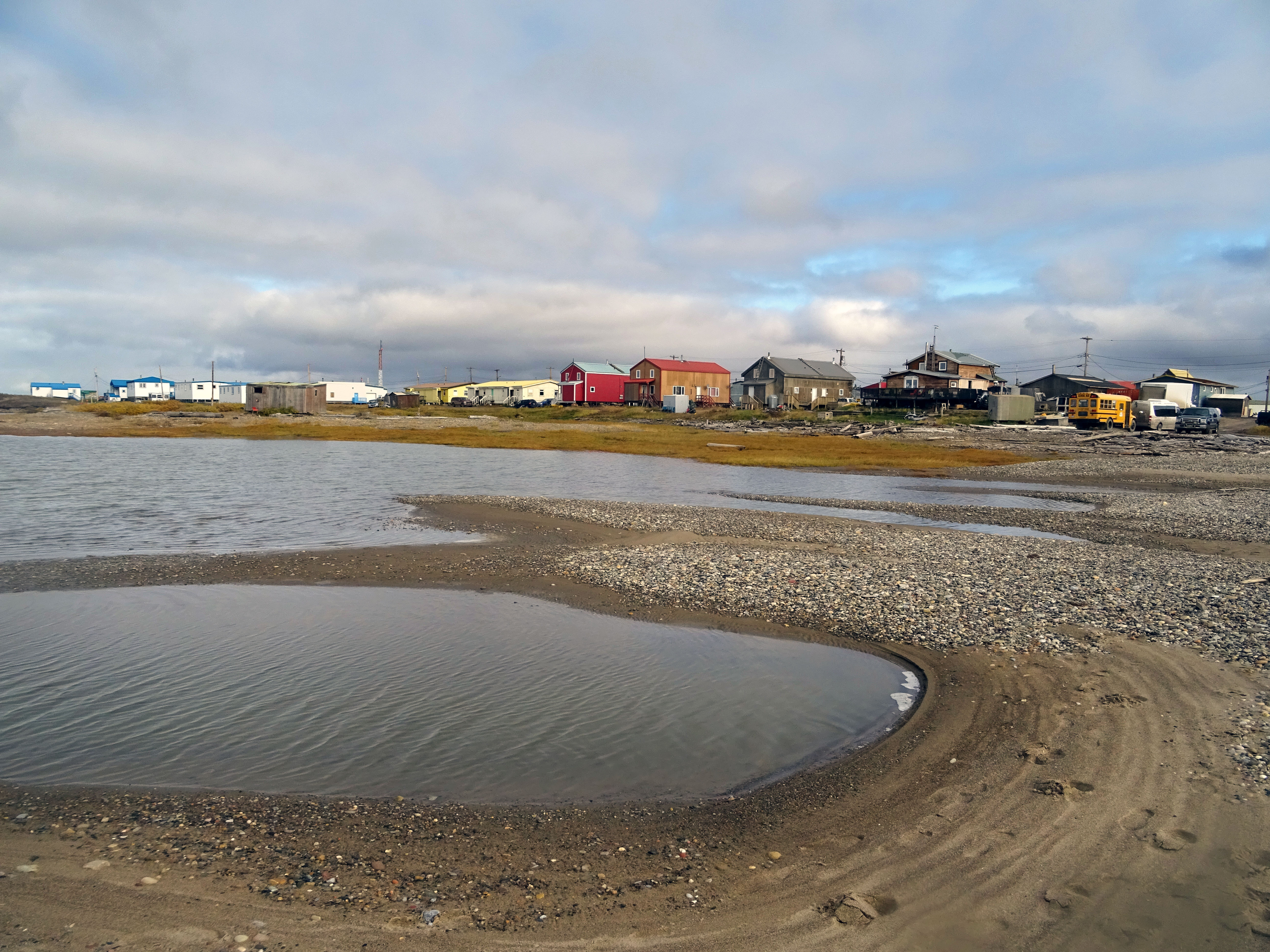 Tuktoyaktuk, Océan Arctique, Canada