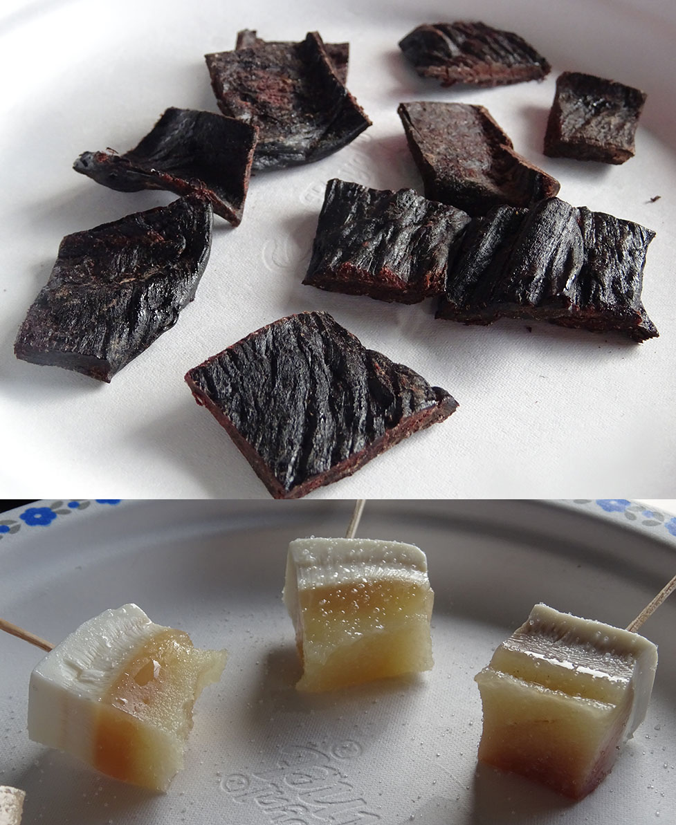 Manger de la baleine à Tuktoyaktuk, Canada