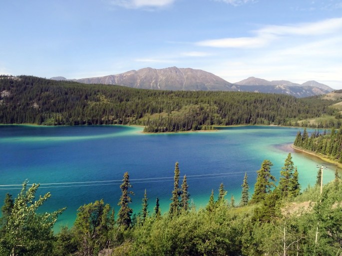 Emerald lake, Yukon, Canada