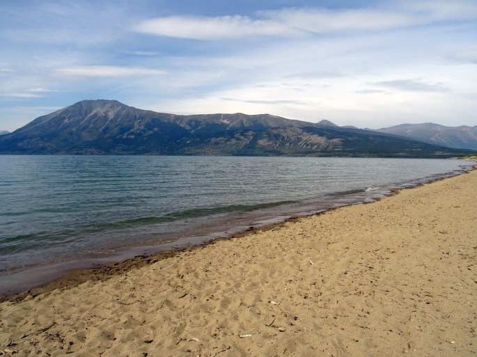 Plage de Carcross, Yukon, Canada