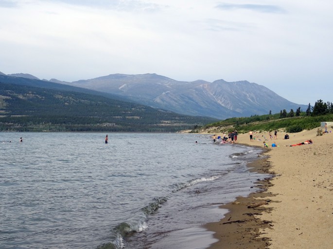 Plage de Carcross, Yukon Territory, Canada