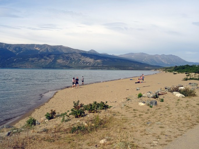 Plage de Carcross, Yukon, Canada
