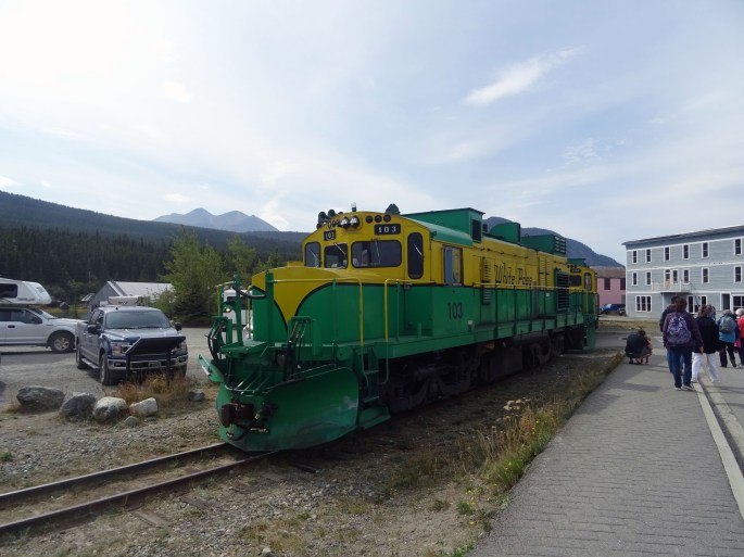 White Pass Train, Carcross, Yukon, Canada