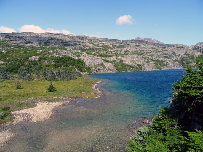 Randonnée International falls, entre le Canada et l'Alaska
