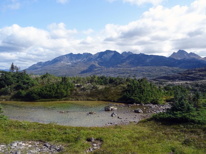 Randonnée International falls, entre le Canada et l'Alaska